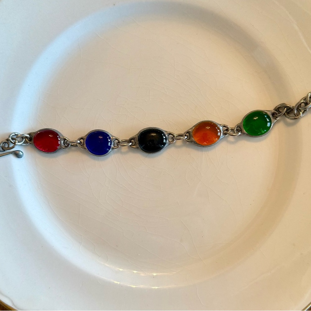 Hawaii Artisan stain glass bracelet
